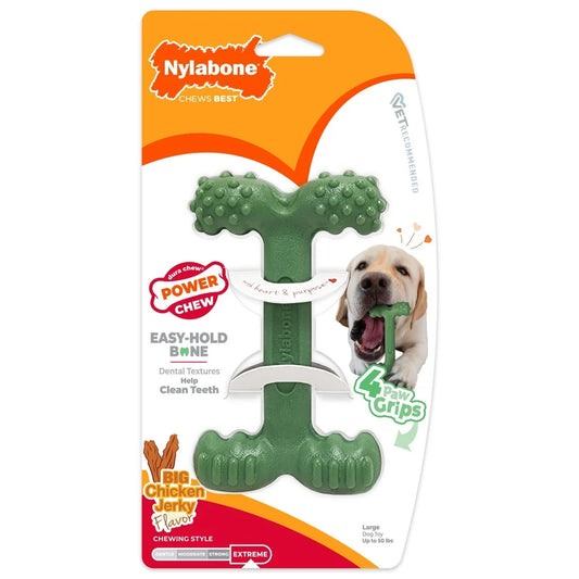 Power Chew Easy-Hold Bone Durable Chicken