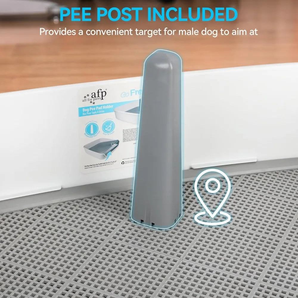 Pee Pad Holder, XL Dog Litter Box