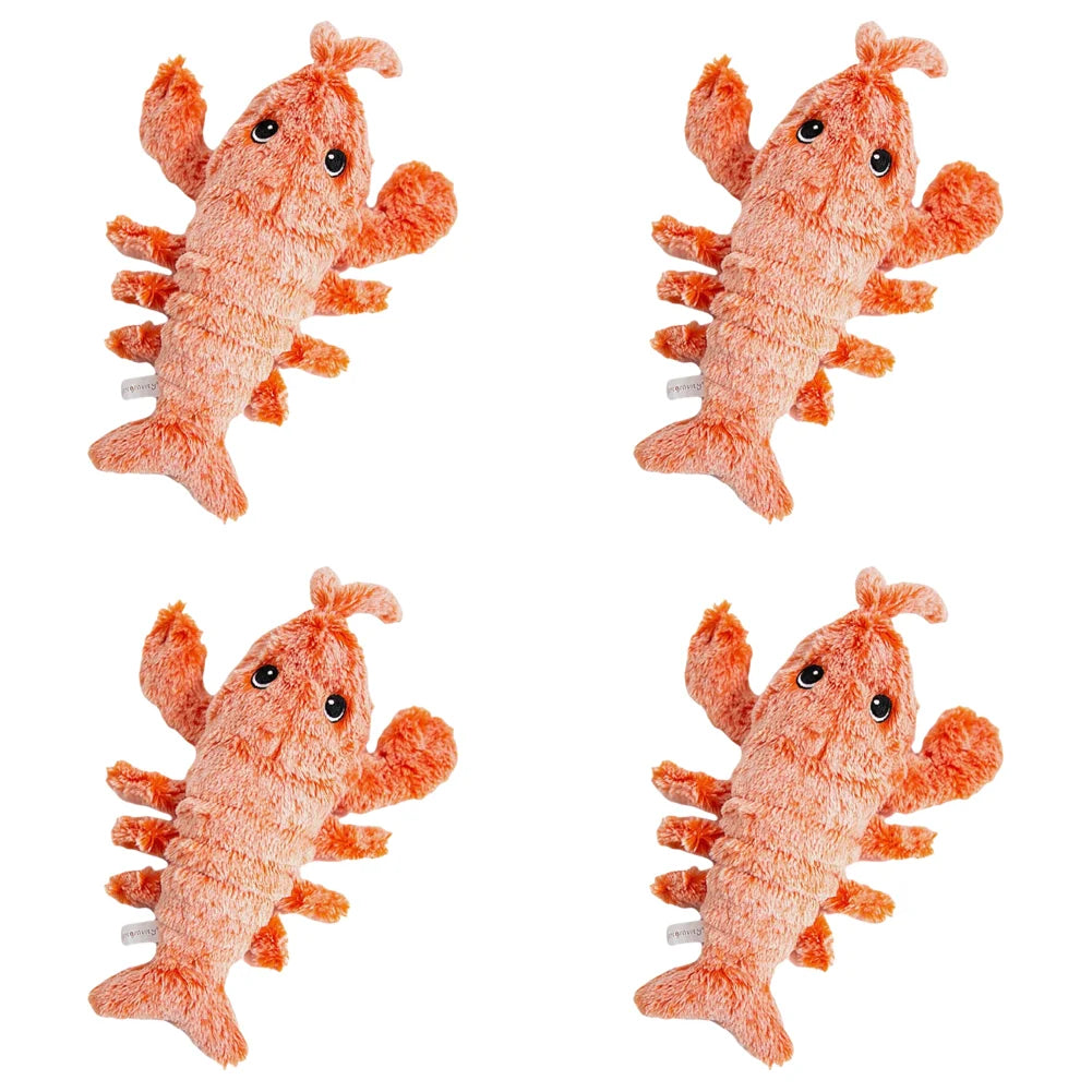 Floppy Lobster Interactive Dog Funny Plush Toy Squeak