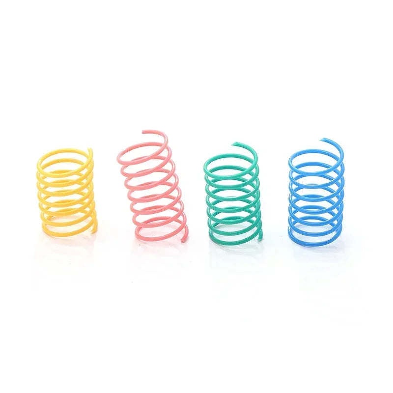 20pcs Cat Spiral Springs Interactive Toys