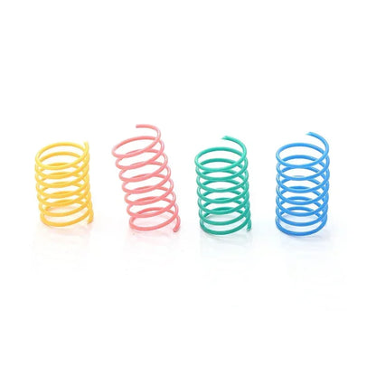 20pcs Cat Spiral Springs Interactive Toys
