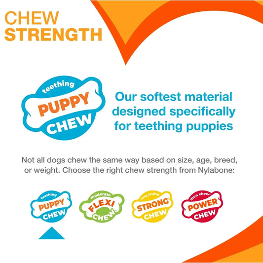 Puppy Chew Freezer Bacon Flavor Teething Dental Nubs