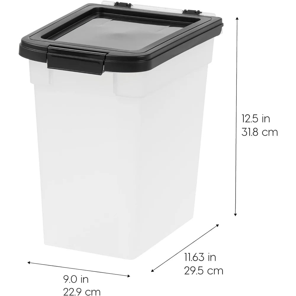 Airtight Pet Food Container Set 10 Lbs  2 Pack