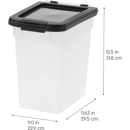 Airtight Pet Food Container Set 10 Lbs  2 Pack