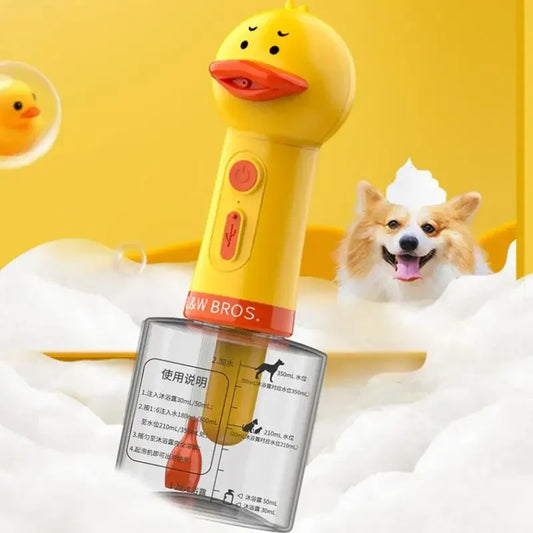Electric Shampoo Pet Foaming Soap Dispenser
