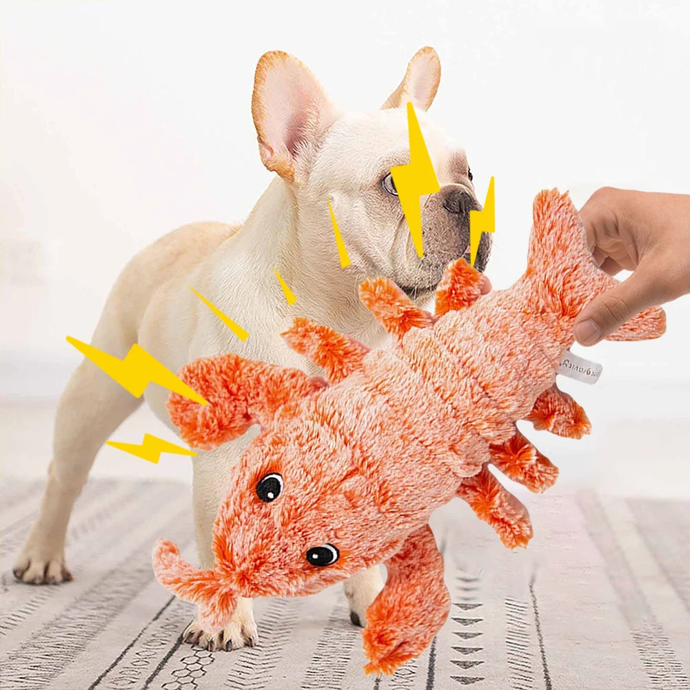 Floppy Lobster Interactive Dog Funny Plush Toy Squeak
