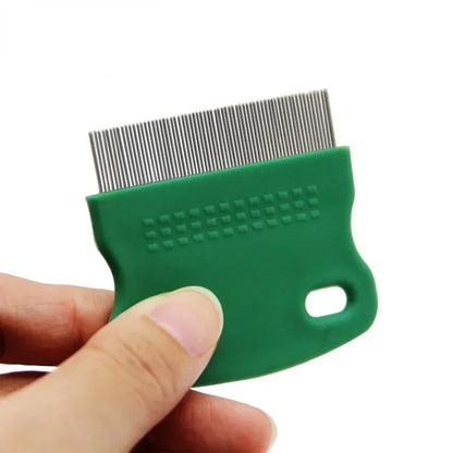 Stainless Steel Pet Grooming Comb Long Thick Hair