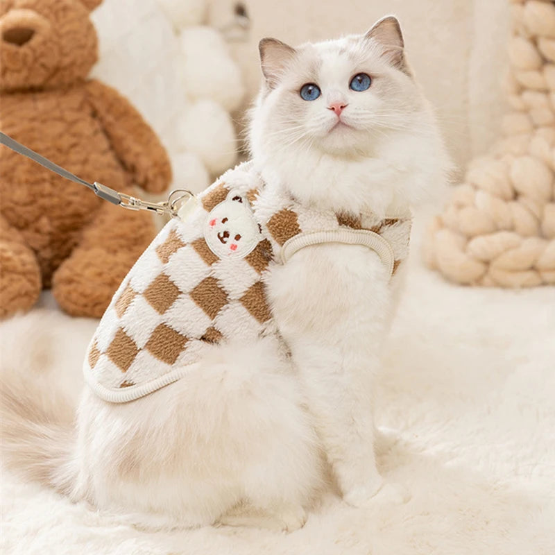 Cute Pet Cardigan Sweater Vest