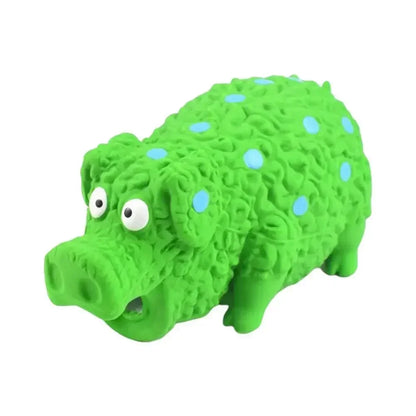 Pig Squeaky Grunting Dog Toy That Oinks