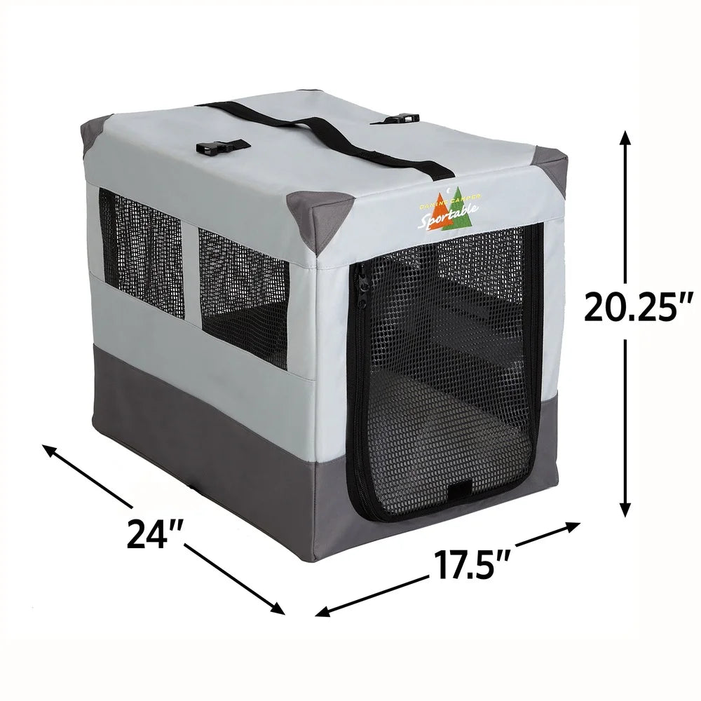 Portable Soft Dog Travel Tent with Water-Resistant Material