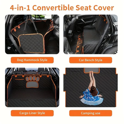Dog Seat Cover Hammock Heavy Duty for Cars