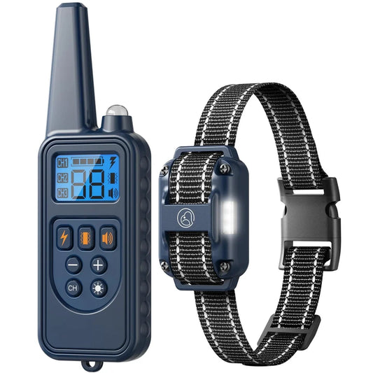 2600 FT Dog Training Collar Rechargeable Remote Shock
