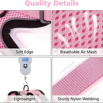Cat Leash Non-Slip Adjustable Leash Non-Slip Vest