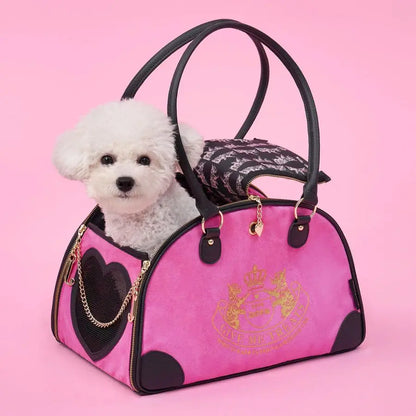 Pet Carrier Stylish Hot Pink Travel Bag