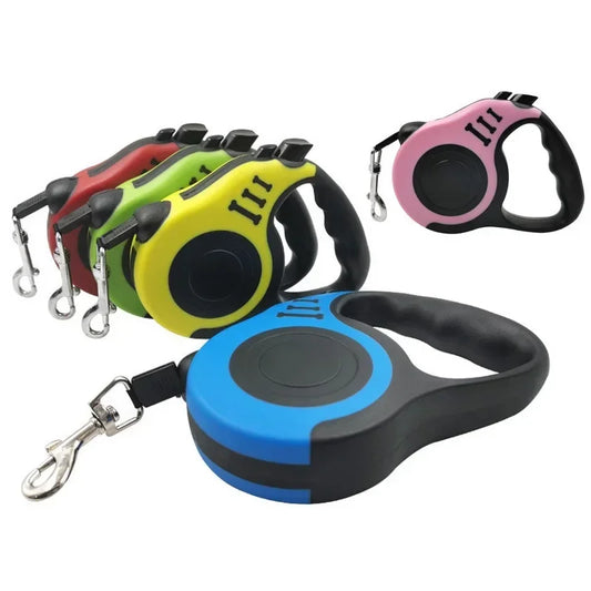 Retractable Dog Leash Traction Rope Automatic Flexible