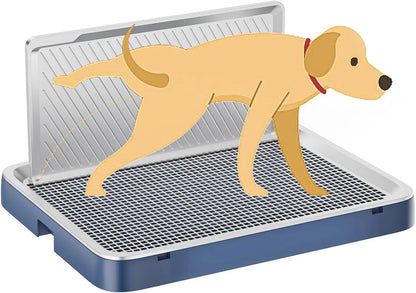 Indoor Dog Potty Tray with High Wall,25.59"X19.69"