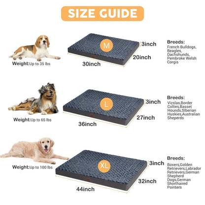 Orthopedic Bed Removable Washable Foam Support Non-Slip