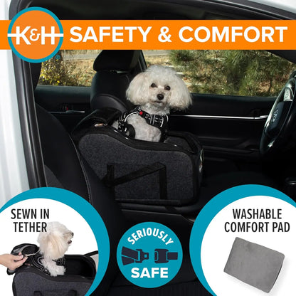 Center Console Dog Car Seat Secure Safety Tether