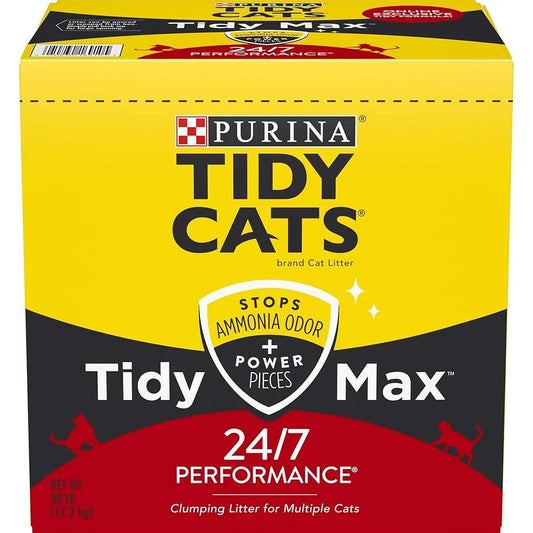 38lb Clumping Cat Litter with 24/7 Odor Control