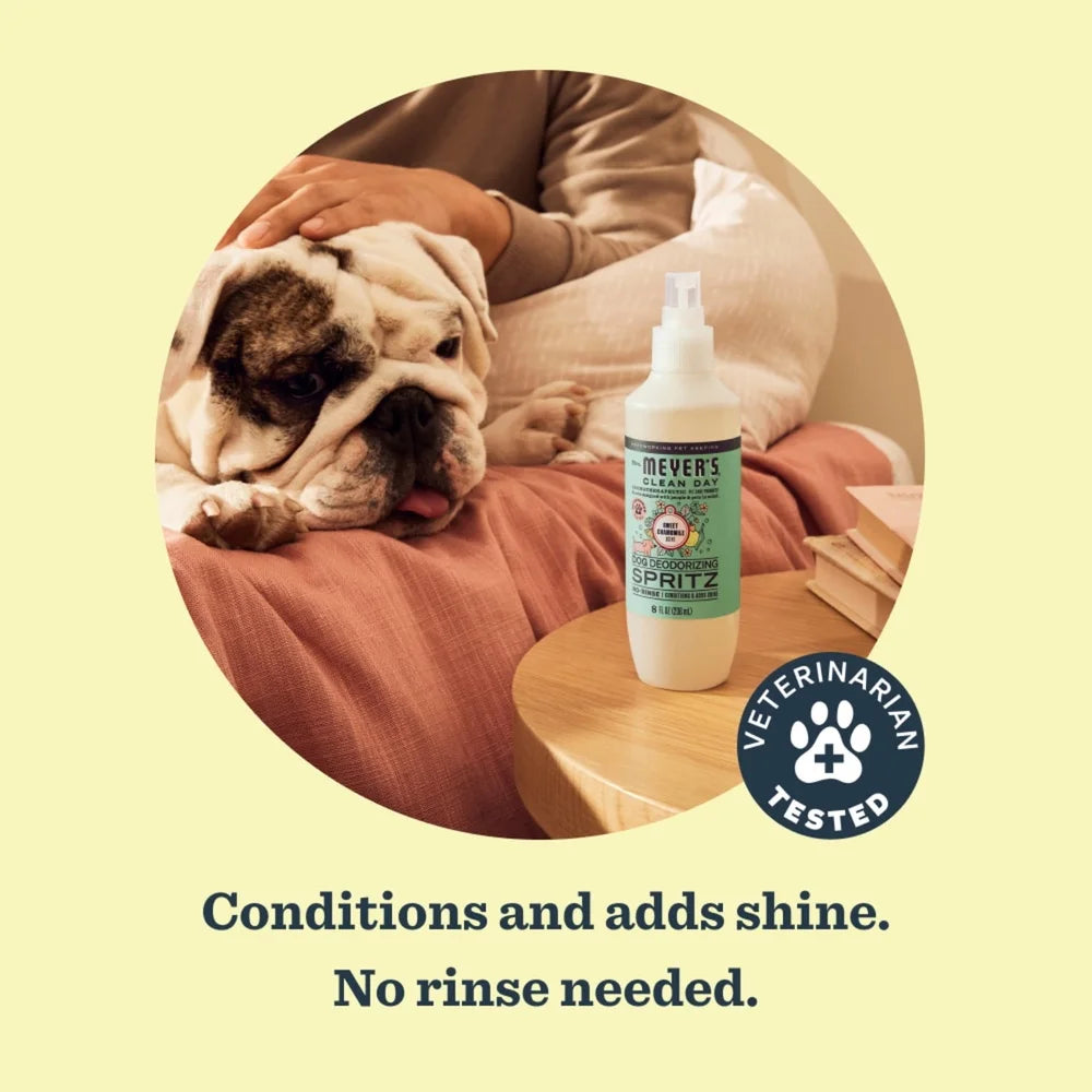 Dog Deodorizing Spray Gentle Formula Sweet Chamomile Scent