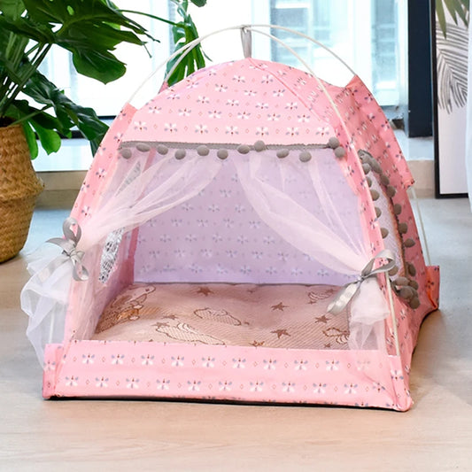 Semi Enclosed Tent Nest Universal Pet