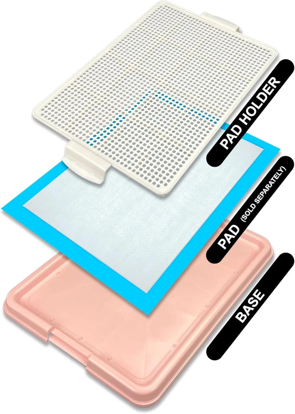 Dog Pee Pad Holder, 22.5”X16.5” for Small Dogs