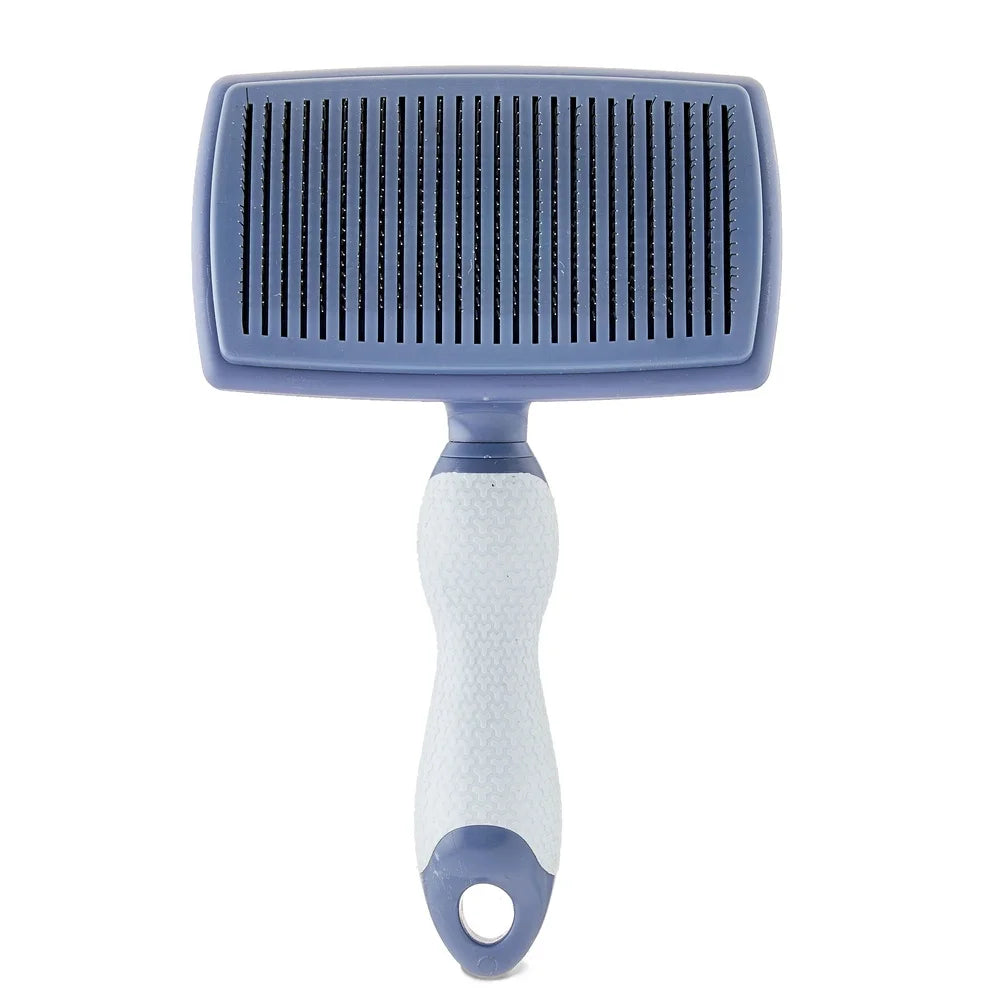 Self Cleaning Slicker Brush Dogs with Non-Slip Handle