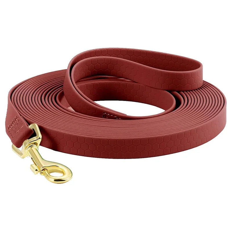 Dog Leash PVC Easy Clean Waterproof Durable