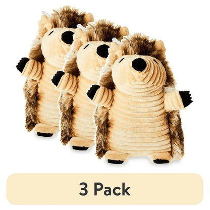 Hedgehog Dog Toy Plush Squeaky Washable Companion