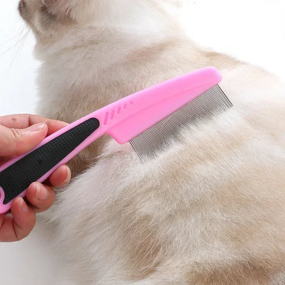 Pet Comb Removal Flea Cat Dog Stainless Steel
