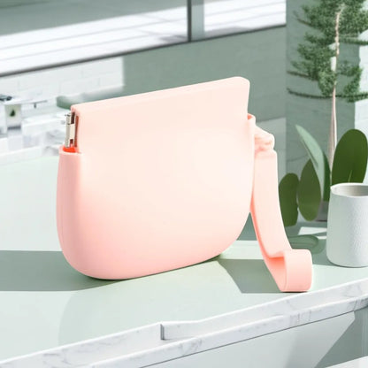 Silicone Dog Treat Bag Mini Portable Snack Pouch