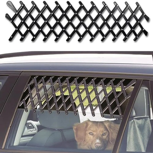 Extendable Car Window Ventilation Safeguard Mesh Security Lattice