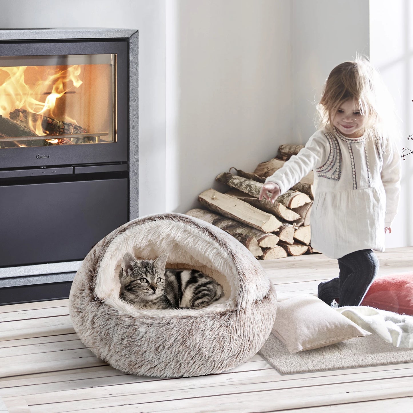 21'' Lovely Nest Soft Comfortable Semi-enclosed