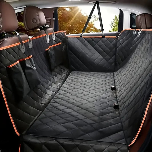 Dog Car Seat Cover Waterproof  Hammock Scratch Proof Nonslip Durable Soft Back Seat Cover for Cars Truck