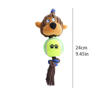 Sound Making Plush Dog Toy Cow, Bear, Monkey