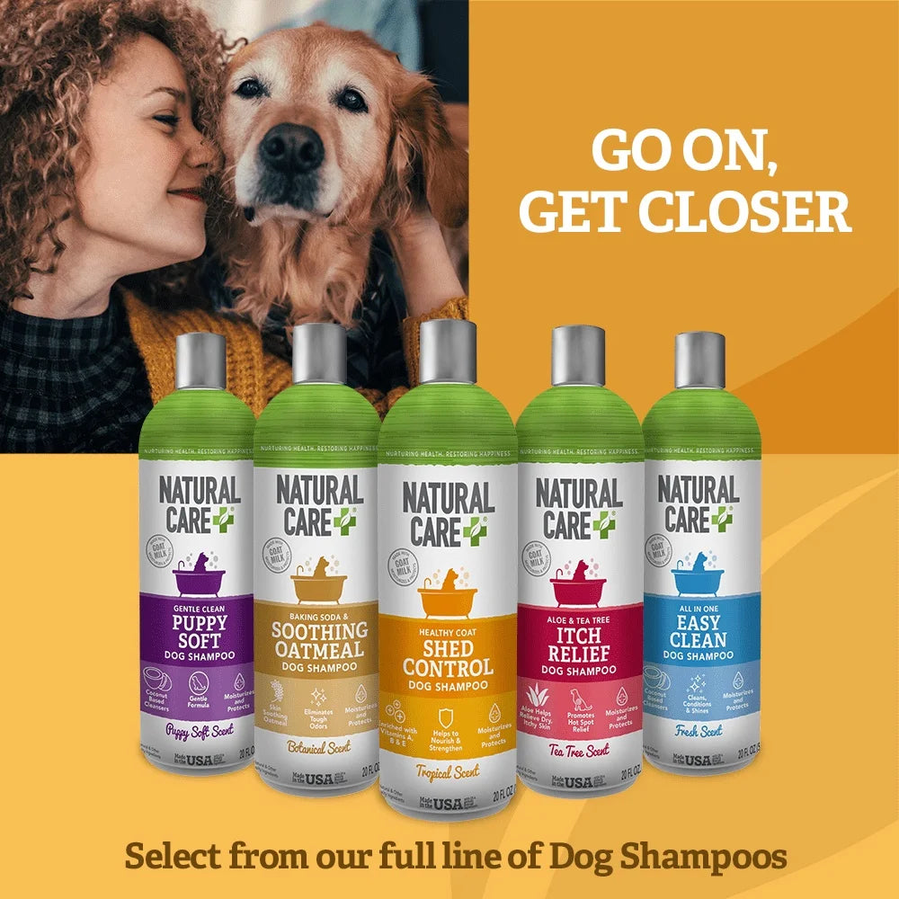 Dog Shampoo Reduces Shedding Biodegradable Safe