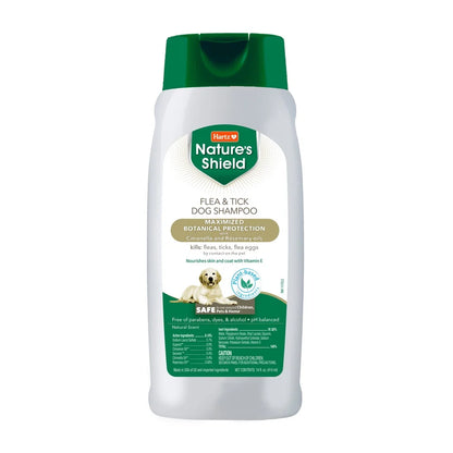 Natural Flea and Tick Dog Shampoo Plant Extracts