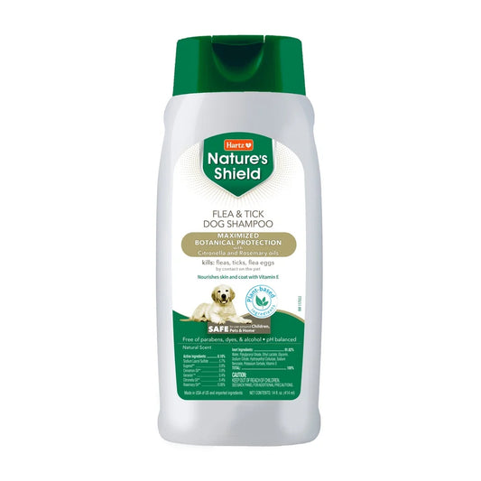 Natural Flea and Tick Dog Shampoo Plant Extracts