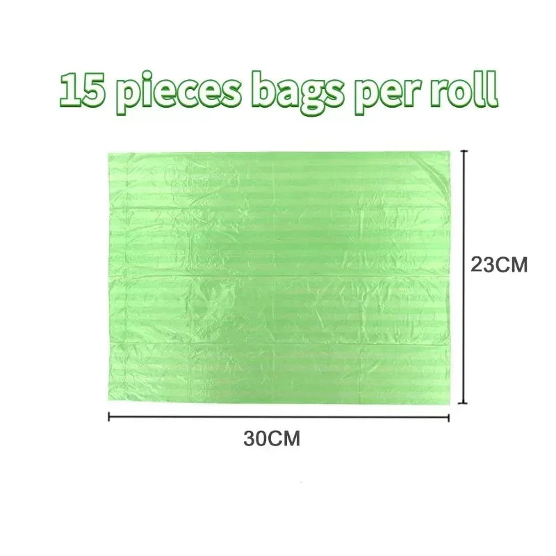 10/20 Roll Dog Poop Bags Refill Mixed Colors