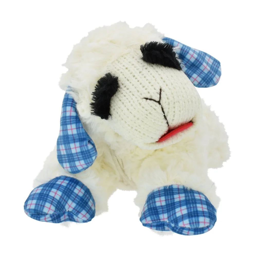 Lamb Chop Dog Toy Squeaker Fetch Cuddling Entertainment