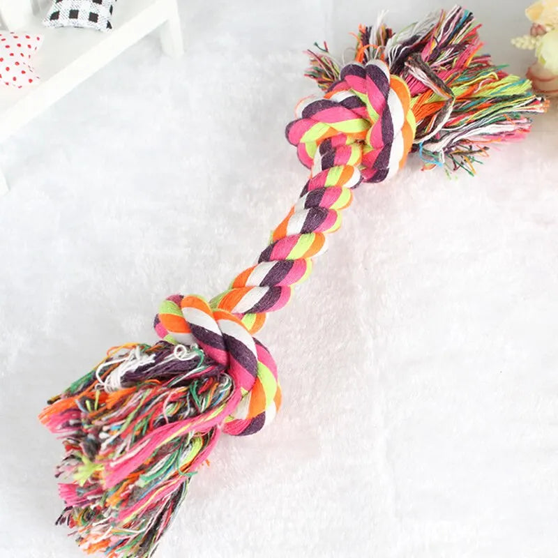 Dog Toy Molar Bite-Resistant Cotton Rope Knot