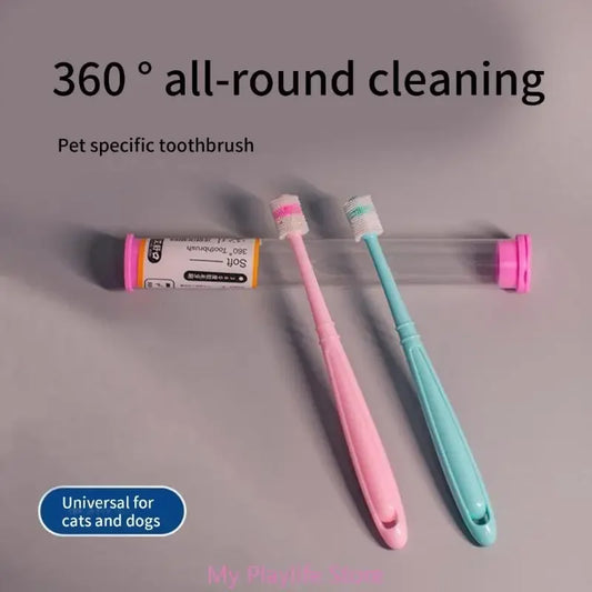 Small Toothbrush Teeth Cleaning Soft Silicone Bristle