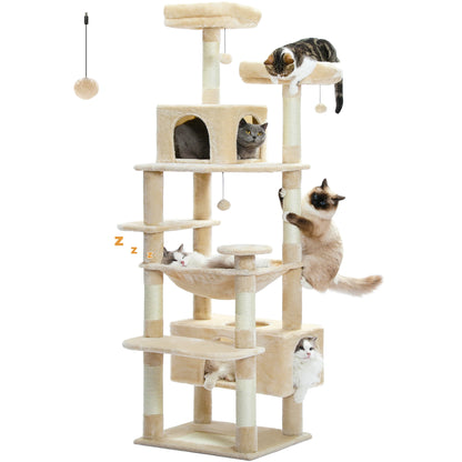 Multi-Level Tower Top Perch, Dangling Balls