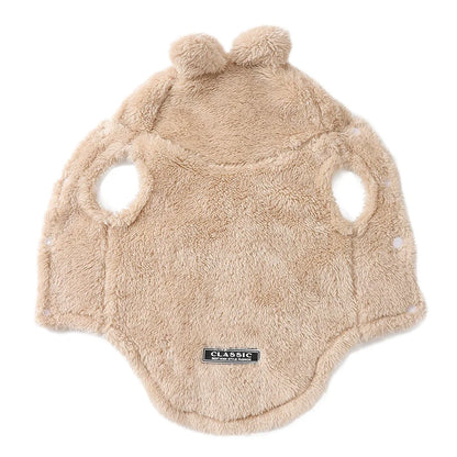 Soft Fleece Pet Cute Hoodie Coat Hooded Jacket