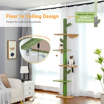 Floor to Ceiling/Tower/Cactus/Scratching Post/Hammock/Dangling Ball
