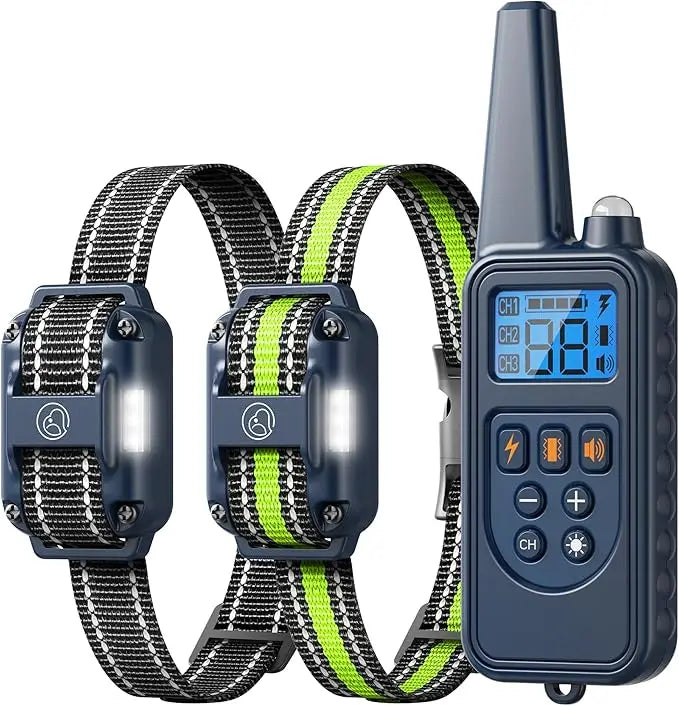 2600 FT Dog Training Collar Rechargeable Remote Shock