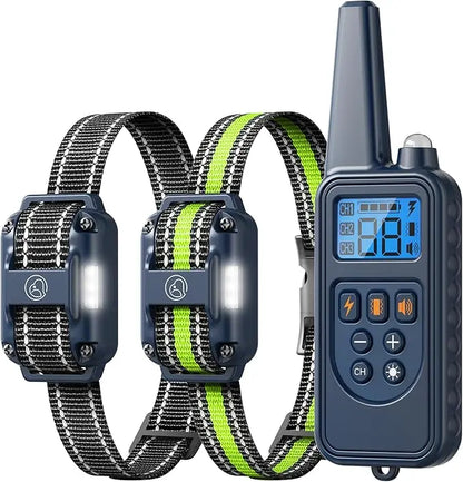 2600 FT Dog Training Collar Rechargeable Remote Shock