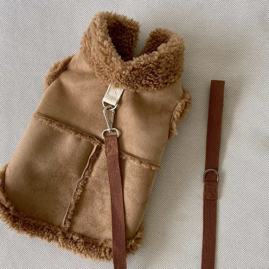 Dog Vest Winter Wool Small Medium