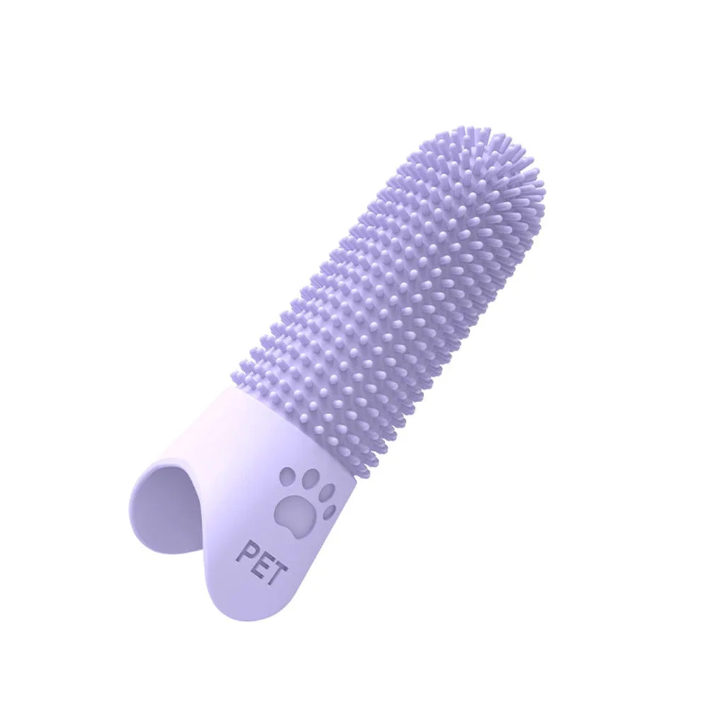 Pet Silicone Teeth Cleaning Fingertips For Cats And Dogs