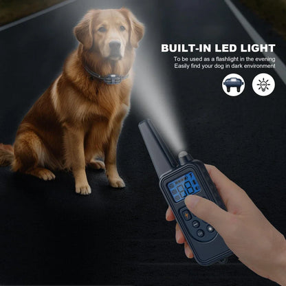 2600 FT Dog Training Collar Rechargeable Remote Shock